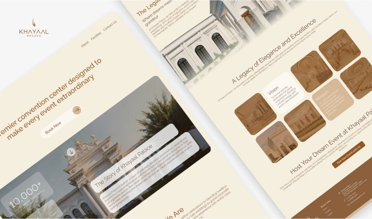 Khayaal Website Screenshot 1