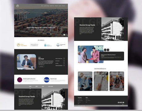 ptgroup cooperative website Screenshot 2