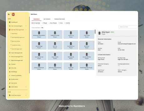 ramblers wepaplication Screenshot 2